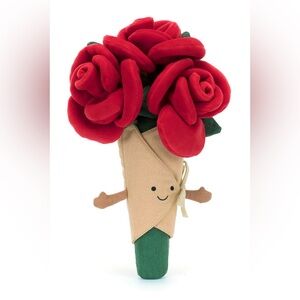 JELLYCAT NWT Amuseables Rose Bouquet